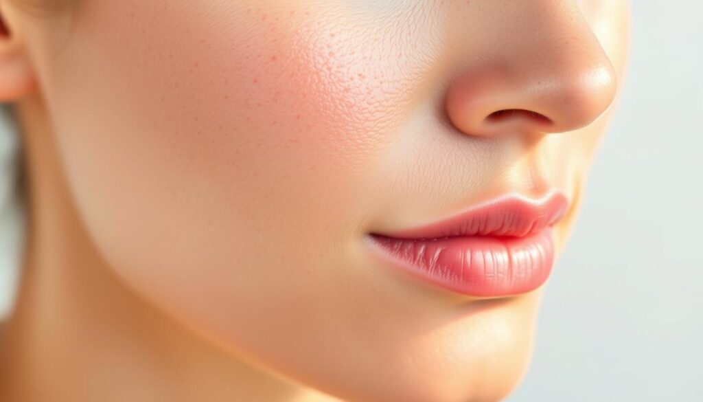 A flawless, radiant complexion with an even skin tone, free from the appearance of acne scars. Smooth, supple skin with a healthy, natural glow illuminated by soft, diffused lighting. The camera captures the skin in a close-up, high-resolution view, showcasing the skin's renewed clarity and texture. The image exudes a sense of calm, relaxation, and inner confidence, reflecting the benefits of a dedicated skincare routine for addressing acne scars. A flawless, radiant complexion with an even skin tone, free from the appearance of acne scars. Smooth, supple skin with a healthy, natural glow illuminated by soft, diffused lighting. The camera captures the skin in a close-up, high-resolution view, showcasing the skin's renewed clarity and texture. The image exudes a sense of calm, relaxation, and inner confidence, reflecting the benefits of a dedicated skincare routine for addressing acne scars.